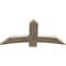Ekena Millwork Bellingham Rough Sawn Timber Gable Bracket, Douglas Fir, 48"W x 24"H x 2"D x 6"F, 12/12 Pitch GBW048X24X0206BEL00RDF - alternate 2